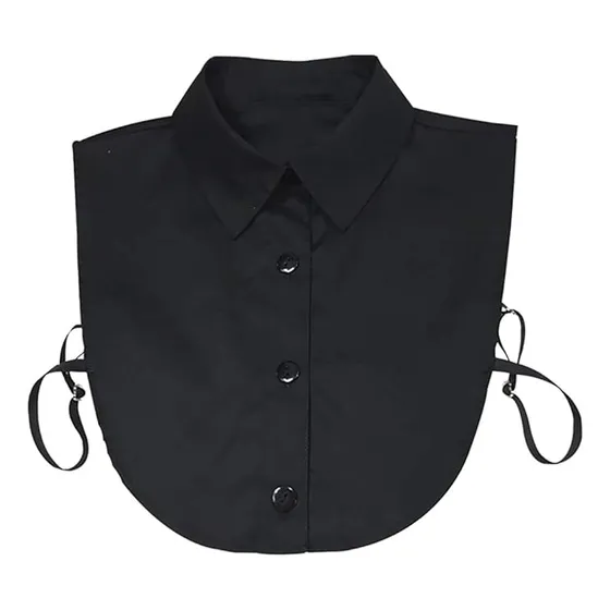 Gola Falsa De Camisa Extensa Feminino Masculino Removivél