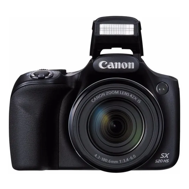 Canon PowerShot SX SX520 HS compacta color negro