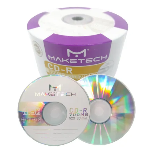 Cd-r Maxell Color 12 Virgem Gravável 80m/700mb/48x Orig Lacr
