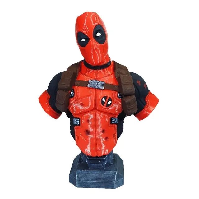 3d Figura Escultura Marvel Deadpool Busto Proxyworld