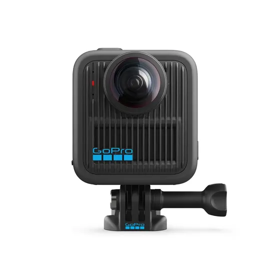 Gopro Max2 360º: cámara de acción impermeable de 360°, vídeos de 8K, fotos de 29 MP en 360°, lentes fáciles de reemplazar, 6 micrófonos, palanca invisible, GPS, estabilización hipersuave máxima