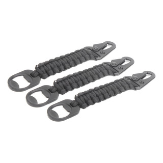 Abridor De Botellas Multifuncional, Mosquetón Paracord, 3 Pi Abridor De Botellas Multifuncional, Mosquetón Paracord, 3 Pi