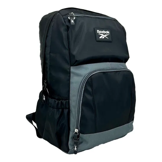 Mochila Porta Notebook Reebok 17  Original Bolsillos Viaje