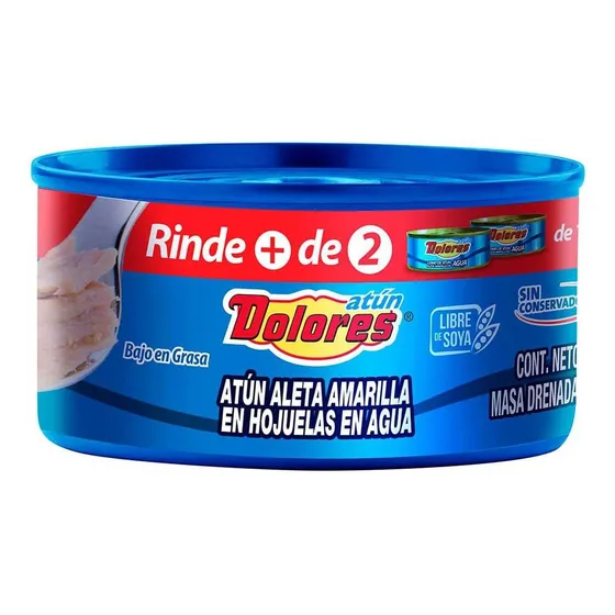 Atún Aleta Amarilla En Agua 295 G Dolores