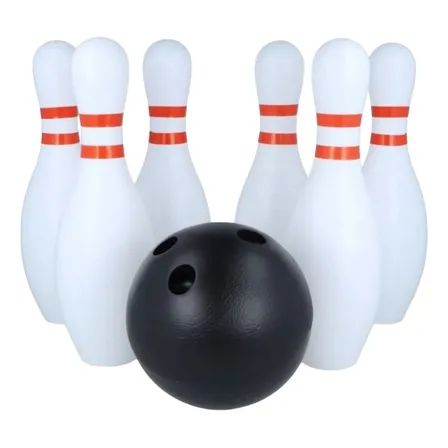 Set De Bowling Palitroques Mini Bolos Juego Para Niños