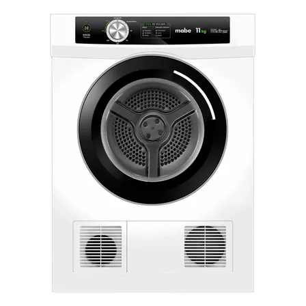 Secadora Carga Frontal Eléctrica 11kg Blanca Mabe SEM011VBCL0