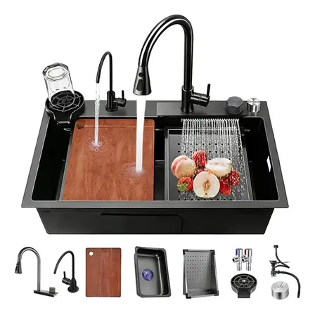 Tarja Acero Inoxidable 80*45Tarja Fregadero Acero Duradero