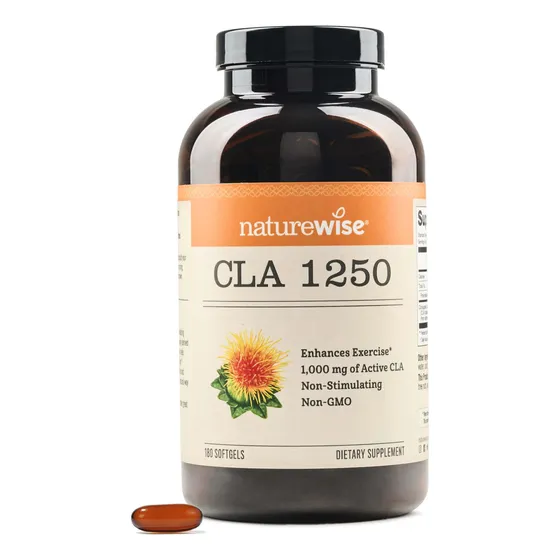 Naturewise Cla 1250 - Suplemento De Ácido Linoleico Conjugad