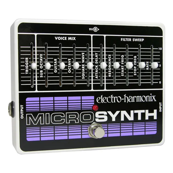 Pedal Electro Harmonix Micro Synthesizer C/ Nfe & Garantia