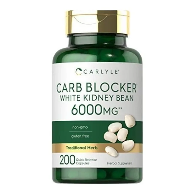 Bloqueador De Carbohidratos 6000 Mg Carlyle 200 Capsuas