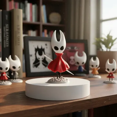 Miniatura 3d Colecionável Hollow Knight Silksong Hornet
