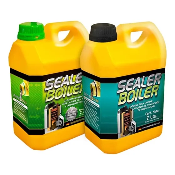 Sellador Calderas Pérdidas Grandes + Limpiador/pasivador 