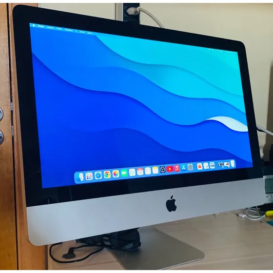 Imac 21.5 I5 3,4 8gb Ssd 256g - 100% Top - Frete Grátis Prata