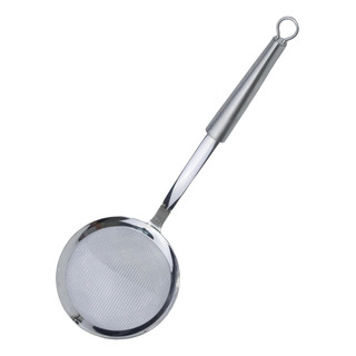 Fiesta De Malla Wok De Acero Inoxidable, Cuchara De Skimmer Fiesta De Malla Wok De Acero Inoxidable, Cuchara De Skimmer