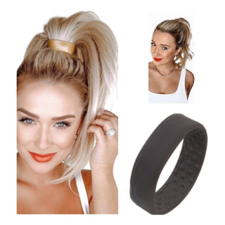 Pony-o Liga Cabello Coleta Con Volumen Scrunchie Color Cafe Pony-o Liga Cabello Coleta Con Volumen Scrunchie Color Cafe