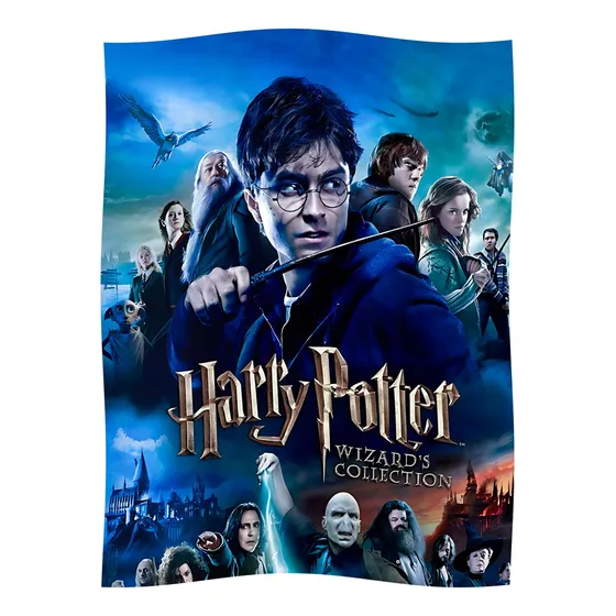 Cobija Frazada Harry Potter Mapa Merodeador  160x110cm