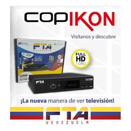 Decodificador Fta Televisión Satelital + Lnb