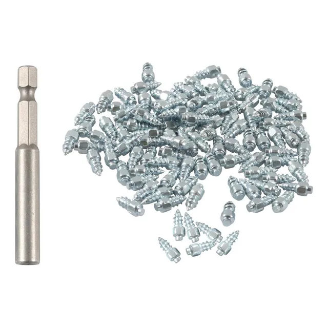 100 Clavos For Neumáticos De Invierno, For Nieve, 4x12 Mm