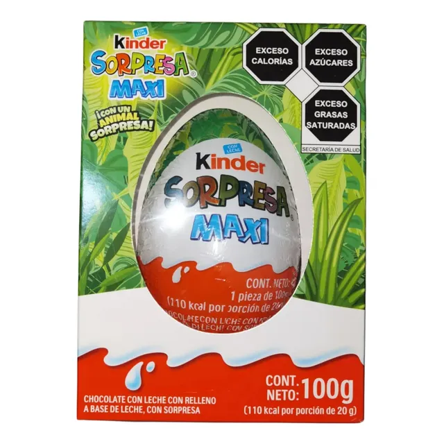 Huevo De Chocolate Kinder Sorpresa Maxi 100g