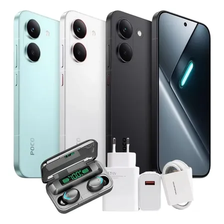 Xiaomi Poco X8 Pro 5g 8gb 256gb Global Prova D'agua + Fone Verde