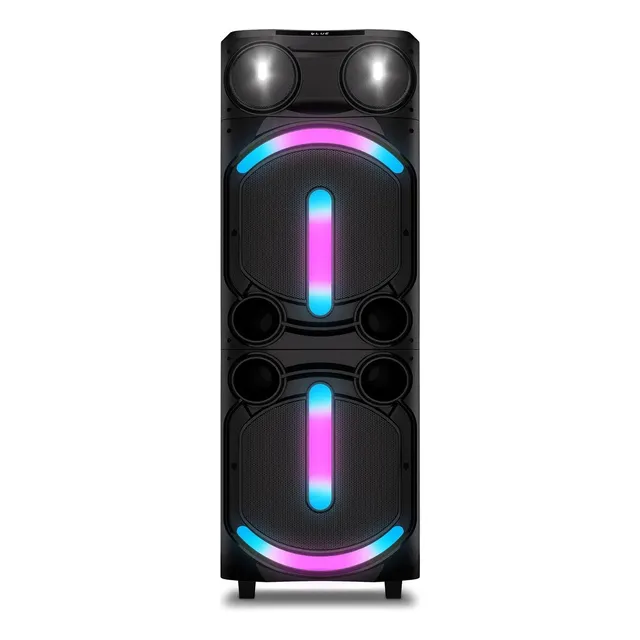 Torre De Sonido Philips Tax5708 Luces Rgb Fiesta 400w Negro