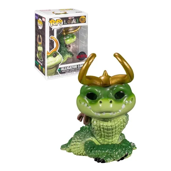 Funko Marvel Loki Pop! Cocodrilo Loki Vinilo Bobble-head Hot