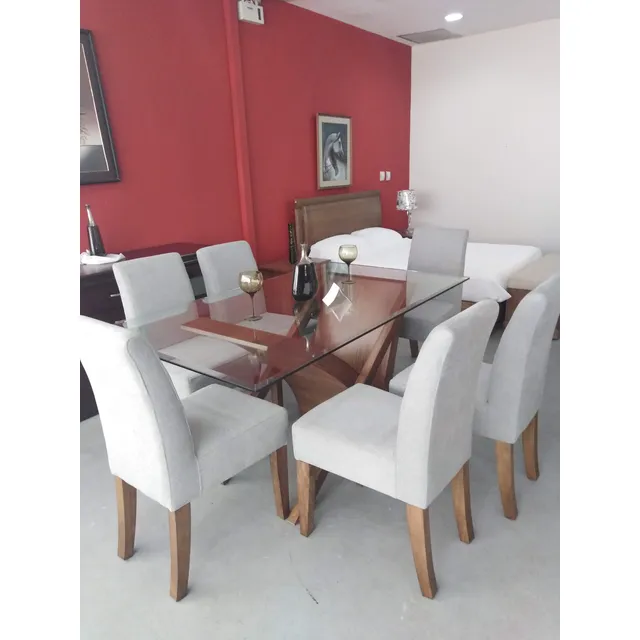 Juego De Comedor Moderno 6 Sillas
