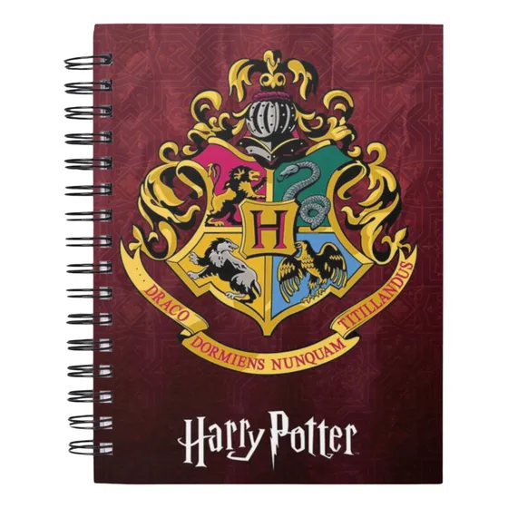 Cuaderno A5 Harry Potter Tapa Dura Muchos Modelos