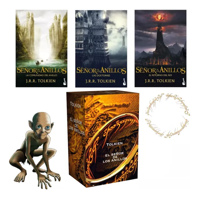 El Señor De Los Anillos - J.r.r. Tolkien - Caja + Regalo
