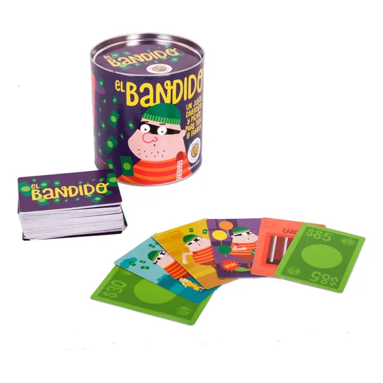 Juego De Cartas El Bandido Habichuelas Juego Mesa