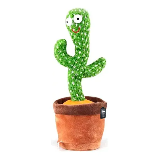 Fopnew Recargable Cactus Bailarín Peluche Juguete Para Niños