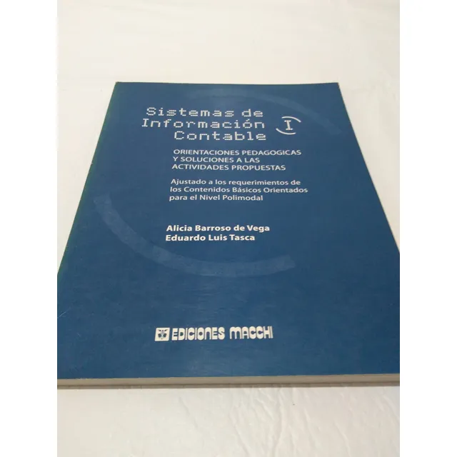 Sistemas De Información Contable 1 Orientaciones Pedagogicas