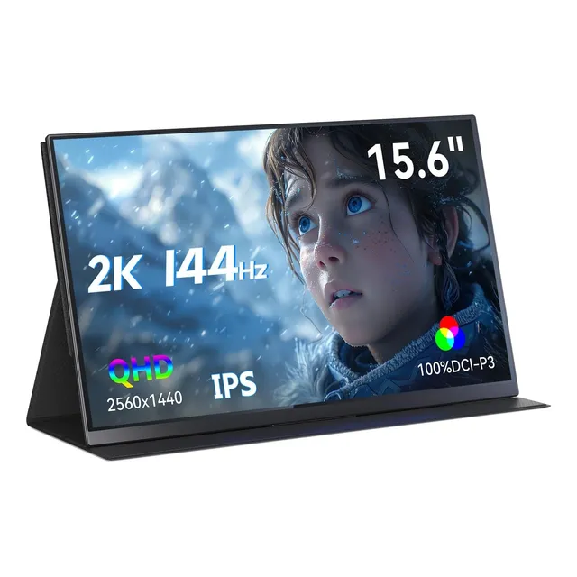 Minisforum Monitor Portátil Mss-a156 15.6  Táctil 2k 144hz.