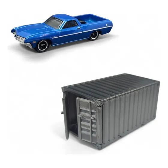 Carros A Escala 1:64 Version Coleccionable Incluye Container