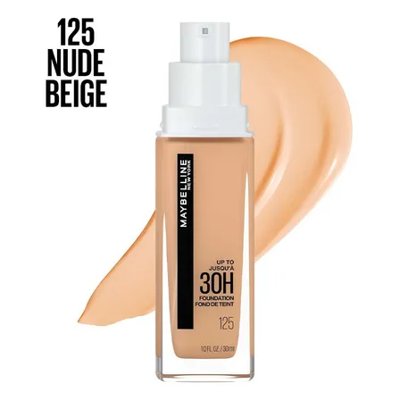 Base de maquillaje líquida Maybelline Super Stay Active Wear Base de Maquillaje tono 125 nude beige - 30mL 30g