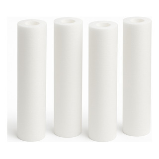 Filtro De Polipropileno Liso 10 X 2 1/2 - 4 Peças Filtro De Polipropileno Liso 10 X 2 1/2 - 4 Peças