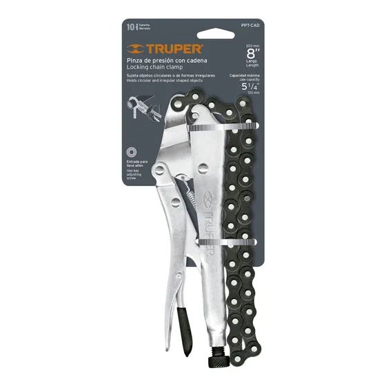 Alicate De Presion Con Cadena Truper Cod: 1515049