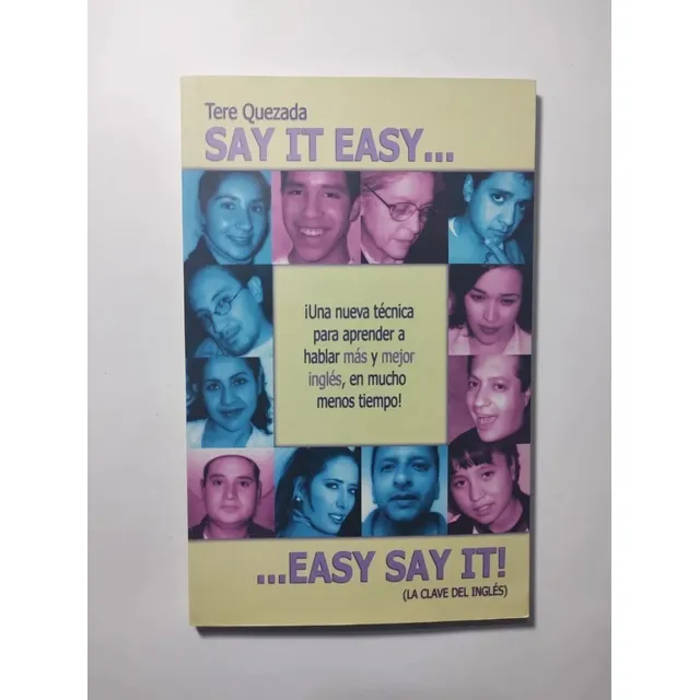 Say It Easy... Easy Say It!/ Tere Quezada, Con Cds- Nuevo