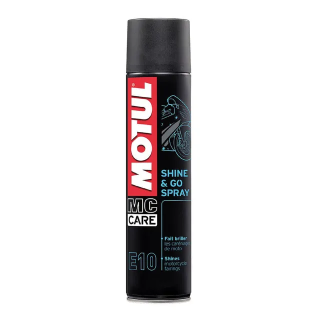 Abrillantador Para Moto Shine Go E10 Spray Motul 400ml