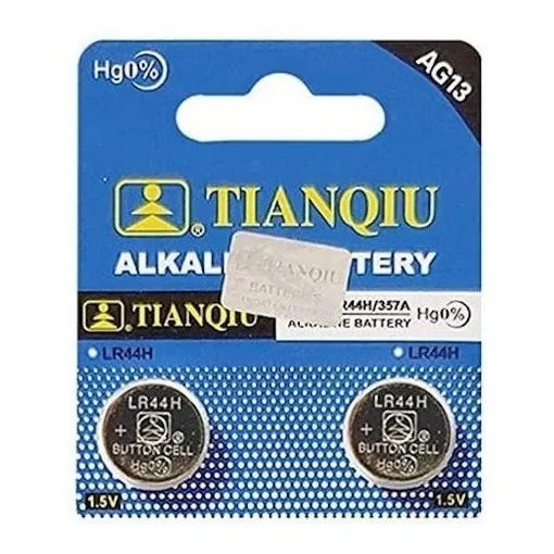 Blister 10 Bateria Boton Ag13 Lr44h Marca Tianqiu