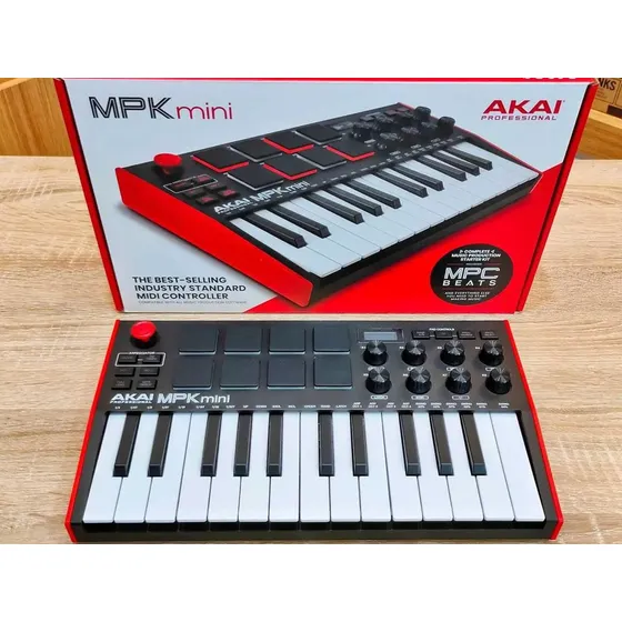 Controlador Midi Akai Mpk Mini