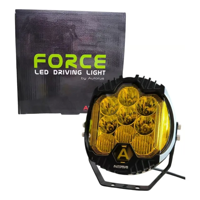Par Faro Led Neblinero Force Amarillo Dlr Ambar Autorus