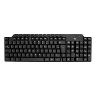 Teclado Office Brx, Abnt2, Black, 51049232 Teclado Office Brx, Abnt2, Black, 51049232