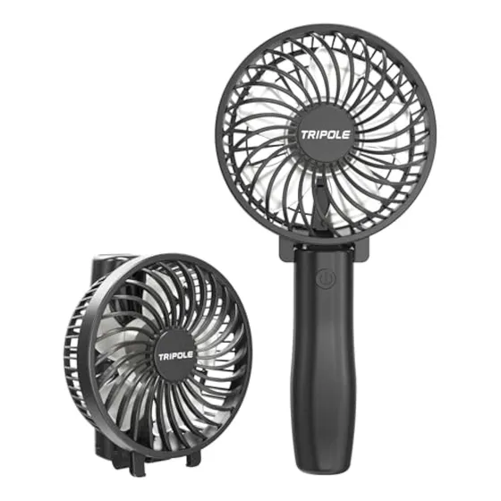 Tripole Ventilador De Mano Portátil, Pequeño