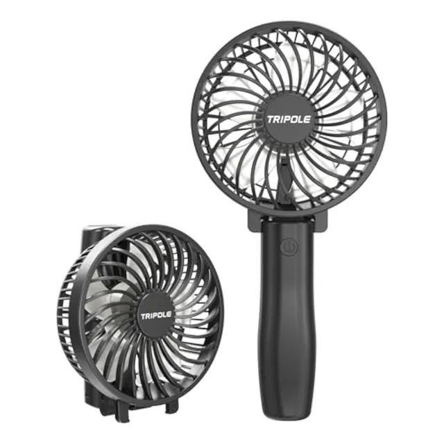 Tripole Ventilador De Mano Portátil, Pequeño