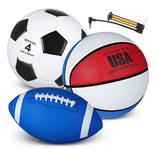 Libima - Juego De 3 Pelotas Deportivas De FĂștbol Para Niños Libima - Juego De 3 Pelotas Deportivas De FĂștbol Para Niños