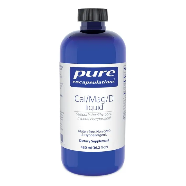 Calcio/magnesio/d3 Liquido Pure Encapsulations 480 Ml