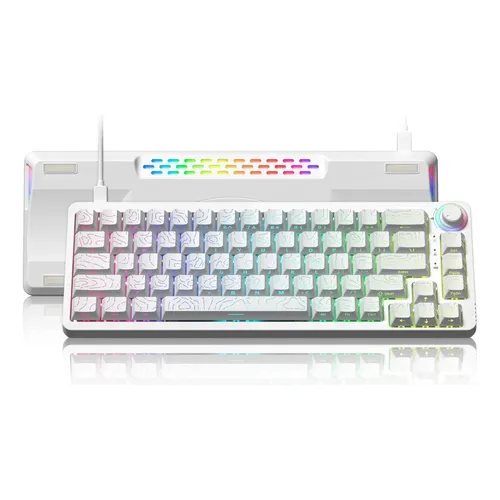 Kiiboom Phantom 68 65% Teclado Mecânico Montado Em Juntas De