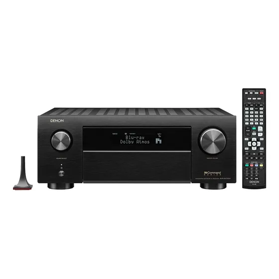 Receiver Denon Avr-x4700h 8k Audio 3d Wi-fi Bluetooth