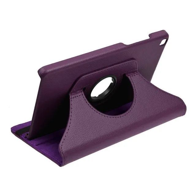 Funda Giratoria Para Galaxy Tab A 8.0 2019 Sm-t290 T295 Color Morado